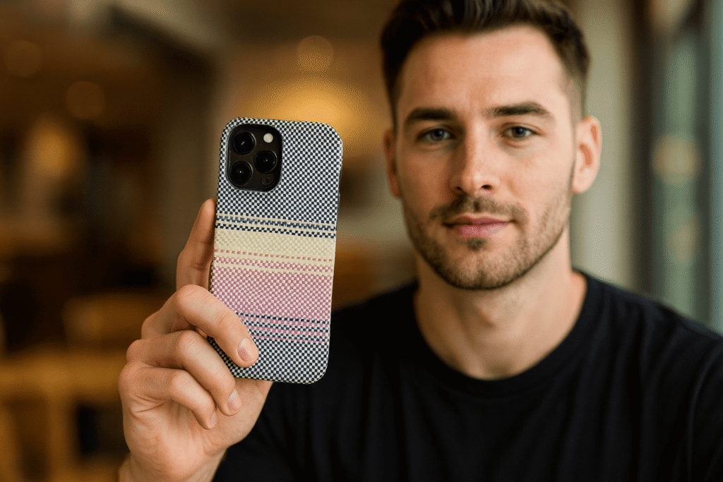 aramid carbon fiber slim iphone case
